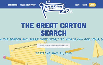 Contest with SARCAN Recycling
