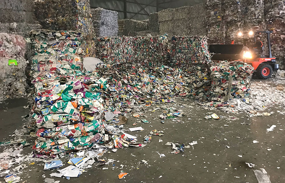 Sustana mill in Lévis, Quebec begins recycling cartons